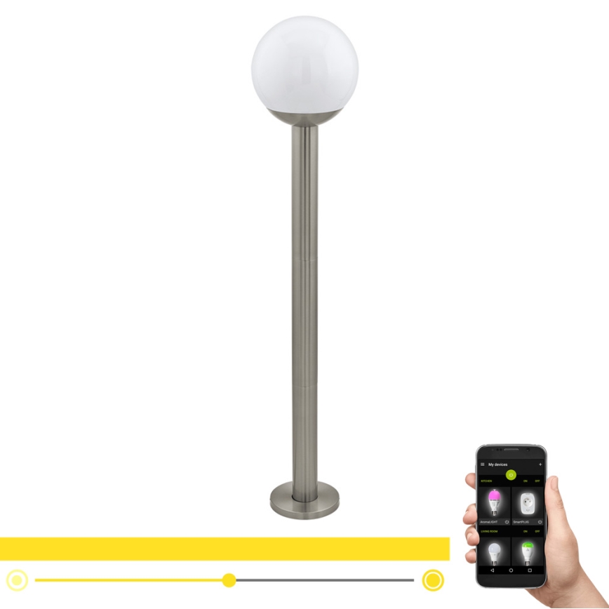 Eglo 97249 - LED hämardatav välisvalgusti NISIA-C 1xE27/9W/230V 980 mm IP44