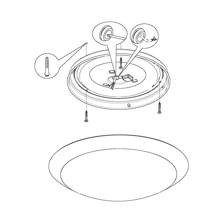 Eglo 97254 - LED vannitoa laevalgusti PILONE LED/11W/230V valge IP44