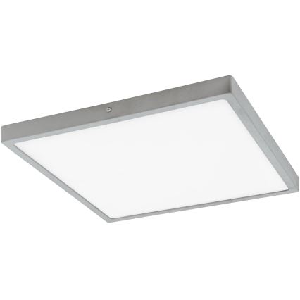 Eglo - LED-laevalgusti 1xLED/25W/230V hõbe kandiline