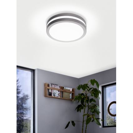 Eglo 97299 - hämardatav vannitoa LED-valgusti LOCANA-C LED/14W, hõbedane, IP44