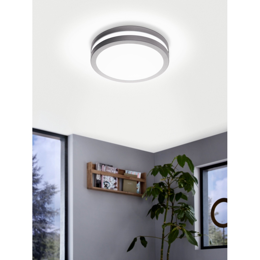 Eglo 97299 - hämardatav vannitoa LED-valgusti LOCANA-C LED/14W, hõbedane, IP44