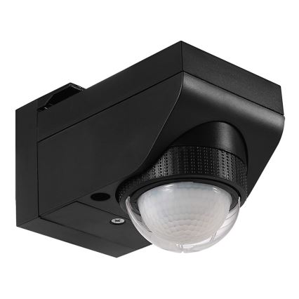 Eglo 97467 - Välisliikumis- ja hämarusandur DETECT ME 4 12 m must IP44