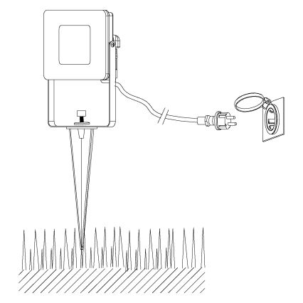 Eglo 97471 - LED Kohtvalgusti FAEDO 4 LED/10W/230V