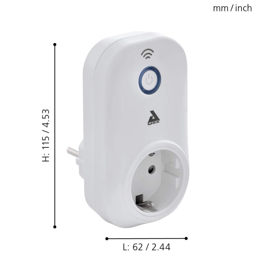 Eglo 97476 - Nutikas ühenduspistik CONNECT PLUG 2300W