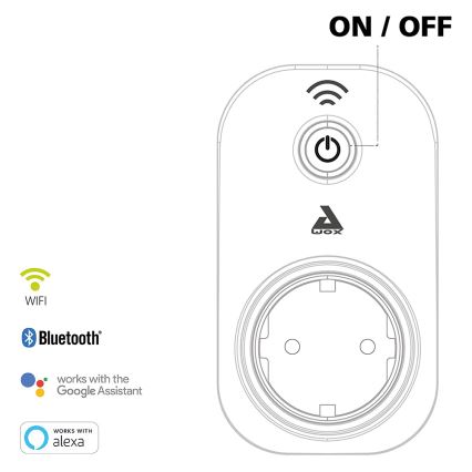 Eglo 97476 - Nutikas ühenduspistik CONNECT PLUG 2300W