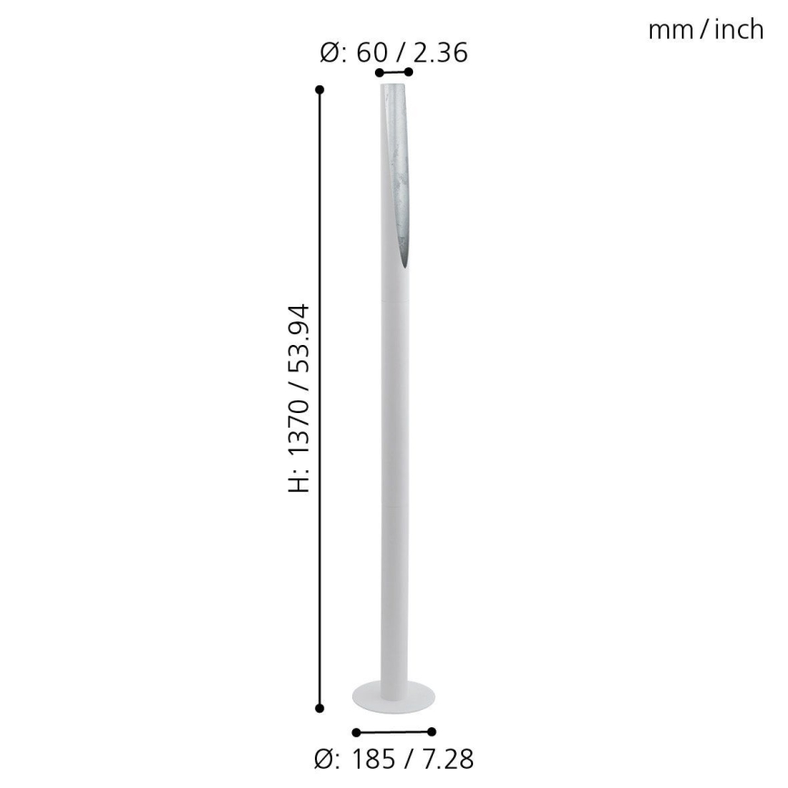 Eglo - LED Põrandalamp 1xGU10/4,5W/230V