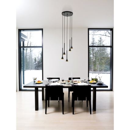Eglo - LED Lühter 5xGU10/5W/230V