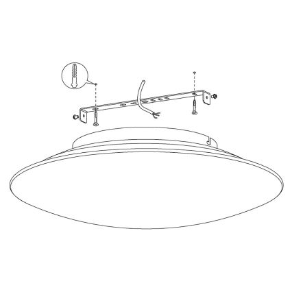 Eglo 97811 - LED Hämardatav laevalgusti FRATTINA-C 1xLED/27W/230V