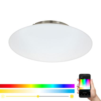 Eglo 97811 - LED RGB hämardatav laelamp FRATTINA-C 1xLED/27W/230V