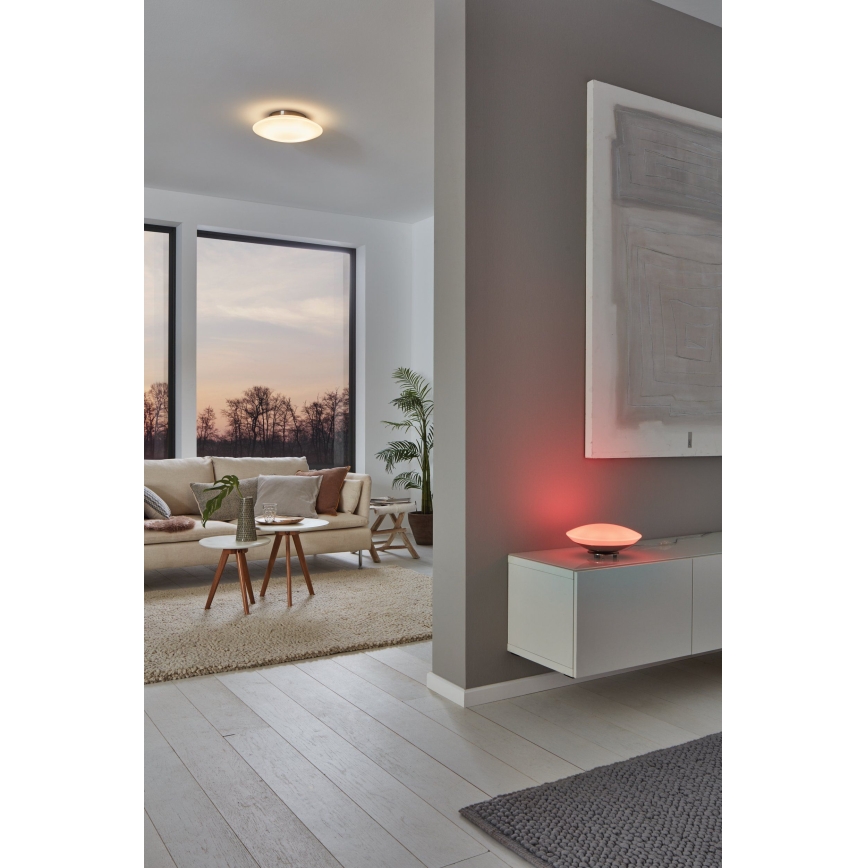 Eglo 97813 - LED RGB Hämardatav laualamp FRATTINA-C 1xLED/18W/230V