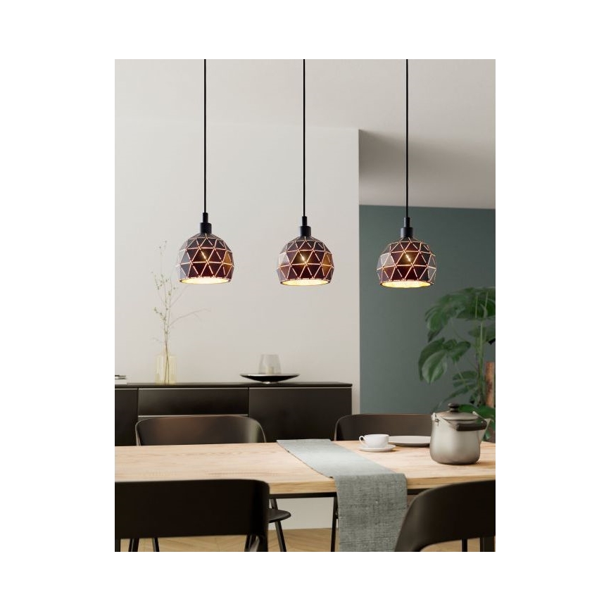 Eglo - Lühter 3xE14/40W/230V