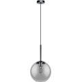 Eglo 97847 - Ripplamp kaablil TINDARI 1xE27/28W/230V must/suitsune