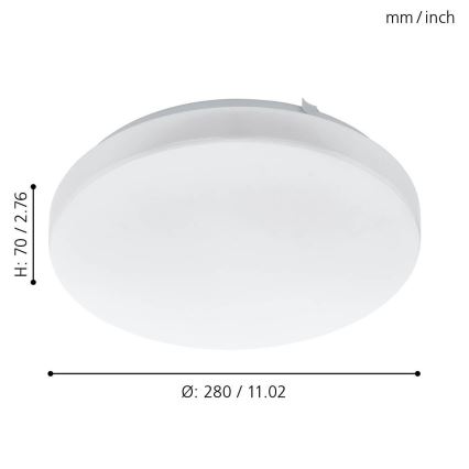 Eglo - LED Laevalgusti LED/11,5W/230V