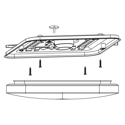 Eglo - LED Laevalgusti LED/11,5W/230V