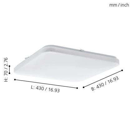 Eglo - LED Laevalgusti LED/33,5W/230V