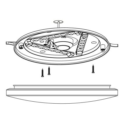 Eglo - LED Laevalgusti LED/11,5W/230V