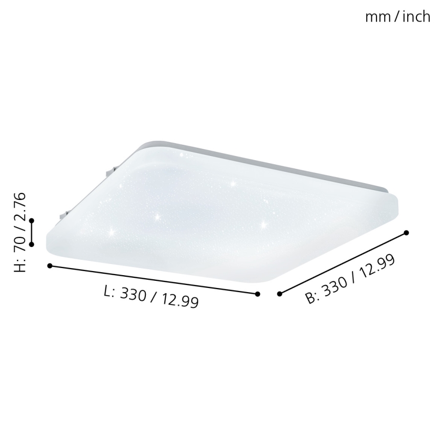 Eglo 97882 - LED Laevalgusti FRANIA-S LED/17,3W/230V