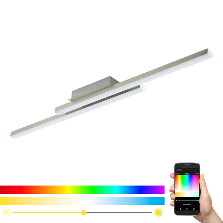 Eglo - LED RGBW hämardatav pinnapealne laelamp FRAIOLI-C LED/34W/230V 2700-6500K