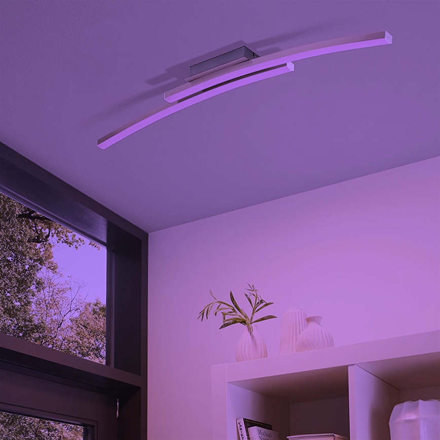Eglo  - LED RGB Hämardatav kinnitatav lühter FRAIOLI-C 2xLED/17W/230V