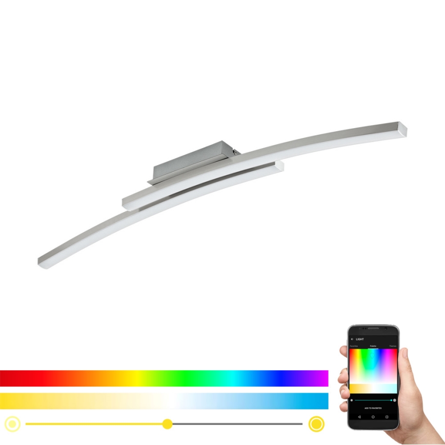Eglo  - LED RGB Hämardatav kinnitatav lühter FRAIOLI-C 2xLED/17W/230V