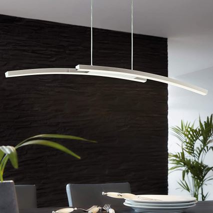 Eglo 97911 - LED RGB hämardatav rippvalgusti kaablil FRAIOLI-C 2xLED/17W/230V