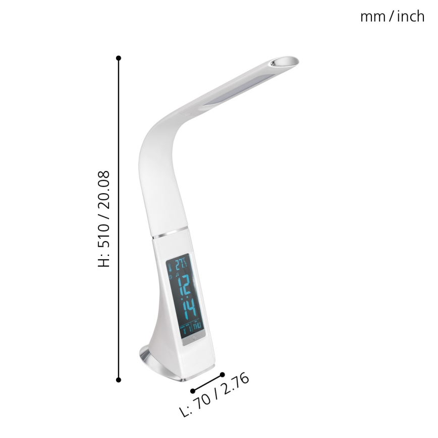 Eglo - Hämardatav LED-laualamp LED/3,2W/230V