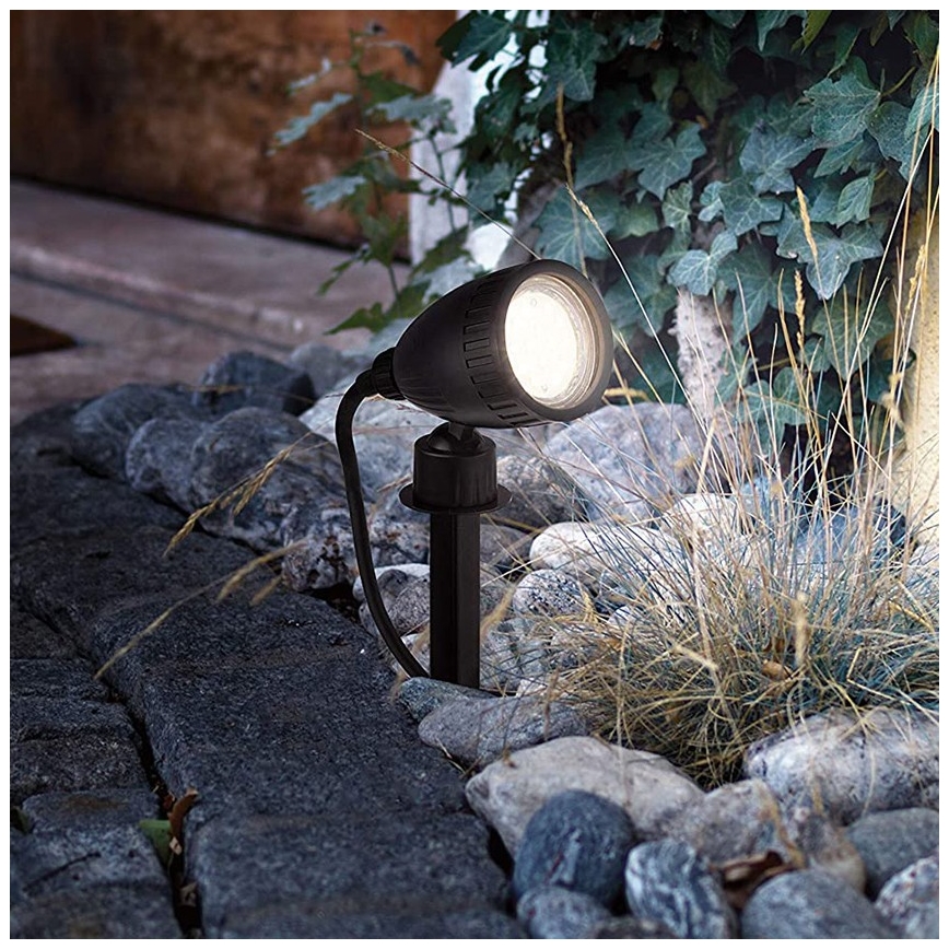 Eglo 98052 - LED RGB välisvalgusti NEMA-C 1xGU10/5W/230V IP44