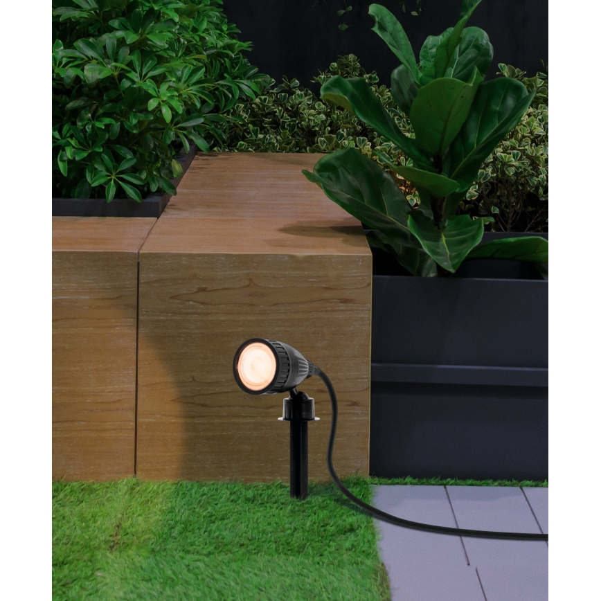 Eglo 98052 - LED RGB Välivalgusti NEMA-C 1xGU10/5W/230V IP44