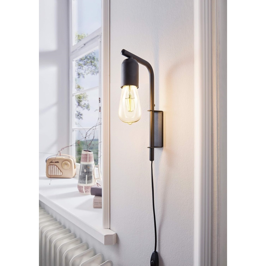Eglo 98064 - Seinavalgusti ADRI 1xE27/60W/230V
