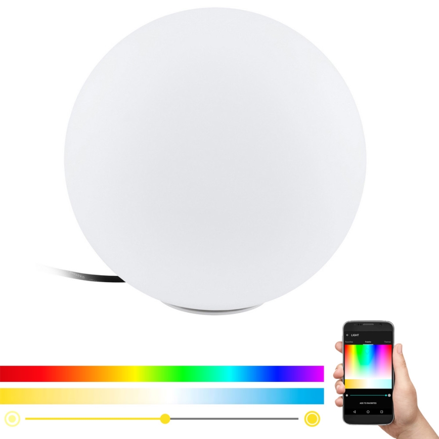 Eglo 98106 - LED RGBW Väli põrandalamp MONTEROLO-C 1xLED/9W/230V IP65 ø390