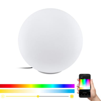 Eglo - LED RGBW Väli põrandalamp MONTEROLO-C 1xLED/9W/230V IP65 ø600