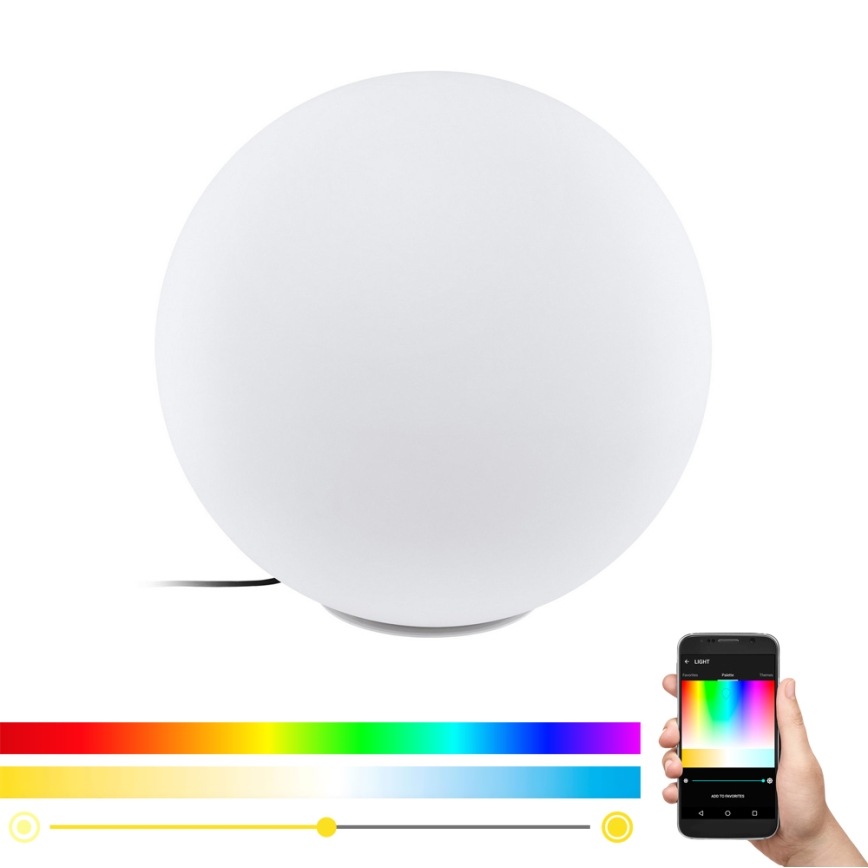 Eglo - LED RGBW Väli põrandalamp MONTEROLO-C 1xLED/9W/230V IP65 ø600