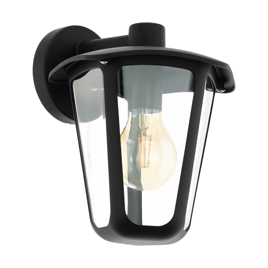 Eglo - Seinavalgusti õue 1xE27/60W/230V IP4must
