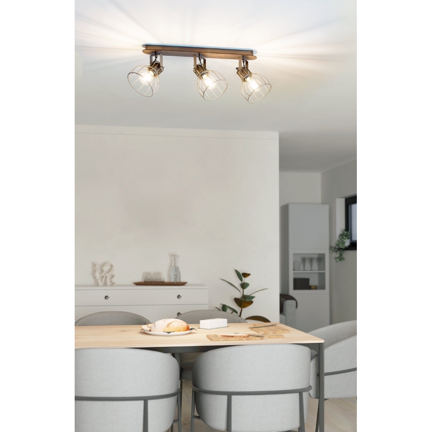 Eglo 98136 - Kohtvalgusti SAMBATELLO 3xE27/40W/230V