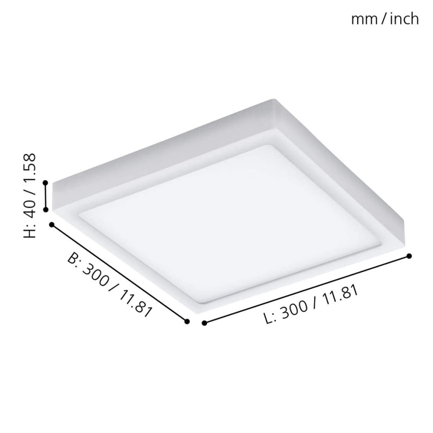 Eglo - LED Hämardatav välivalgusti ARGOLIS-C LED/22W/230V Bluetooth IP44