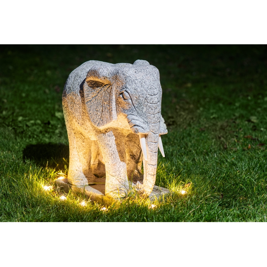Eglo - LED Väli dekoratiivne kett 9xLED 10m IP65 soe valge