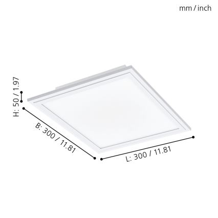 Eglo - LED Hämardatav laevalgusti LED/14W/230V + pult