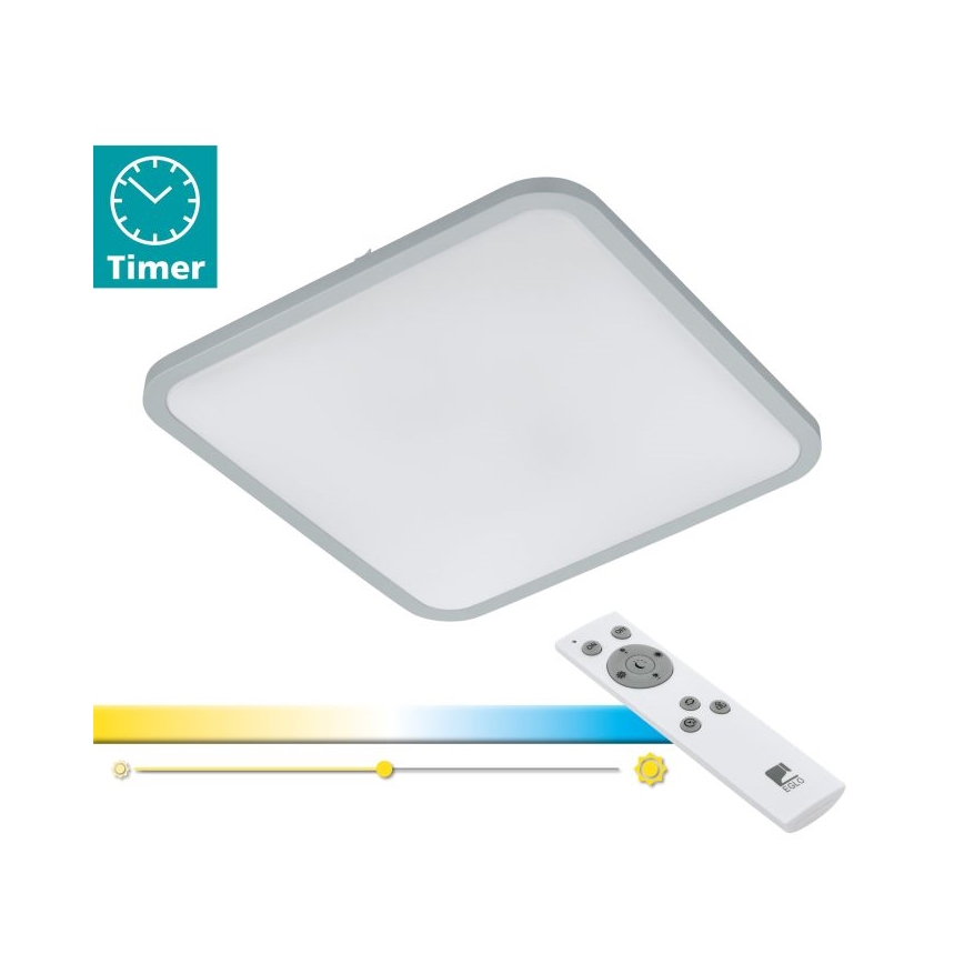 Eglo 98258 - hämardatav LED-laelamp COGOLETO LED/30W/230V + kaugjuhtimispult