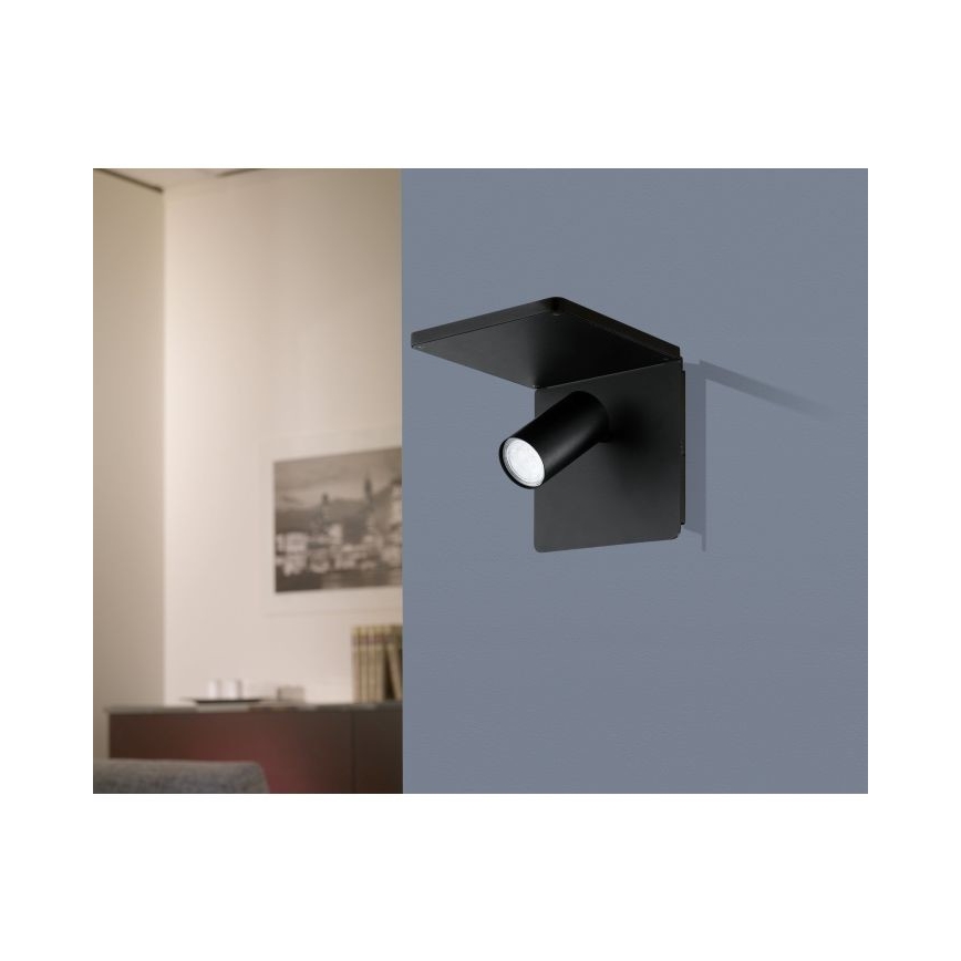 Eglo - LED seinavalgusti juhtmevaba laadimisega 1xGU10/5W/230V
