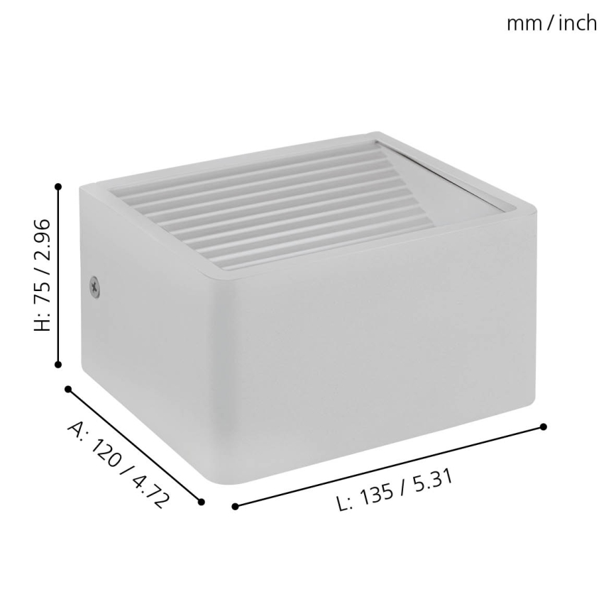 Eglo - LED Väli seinavalgusti LED/6W/230V IP55