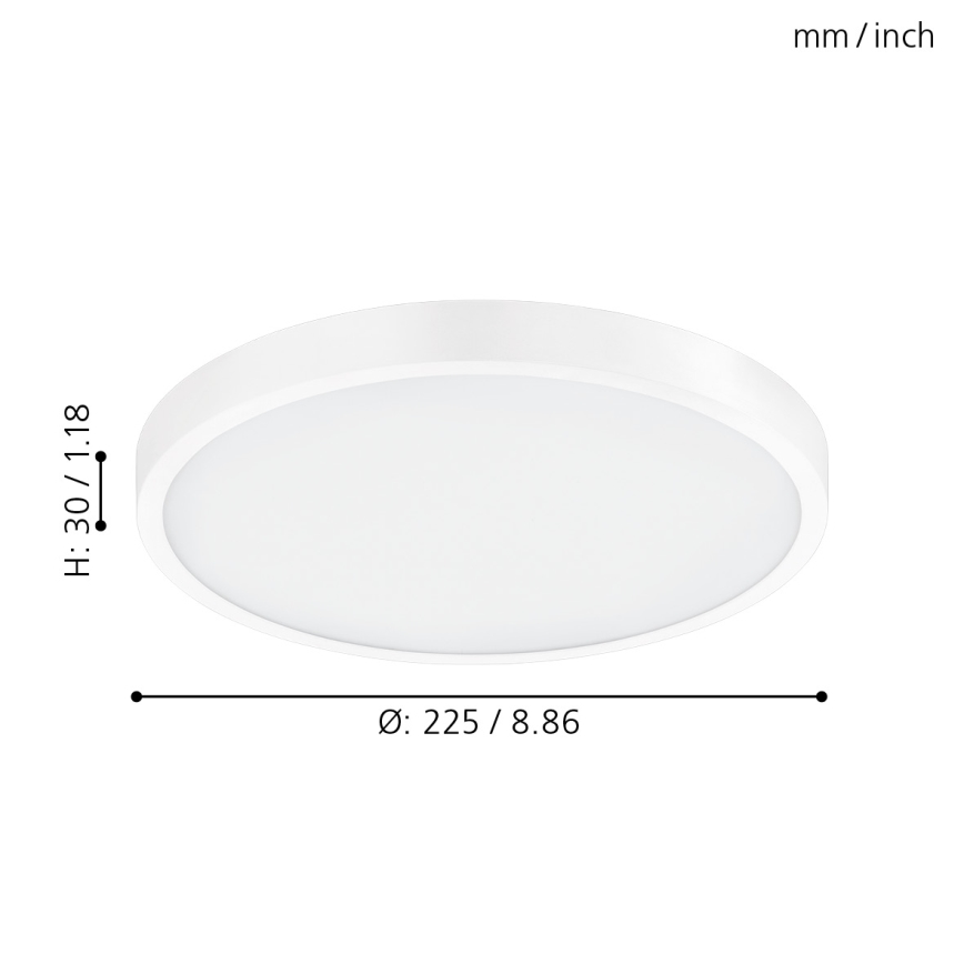 Eglo - LED Hämardatav laevalgusti LED/14W/230V + pult
