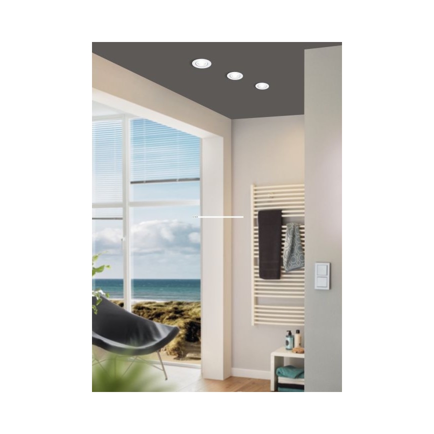 Eglo - LED Hämardatav süvistatav laevalgusti LED/6W/230V
