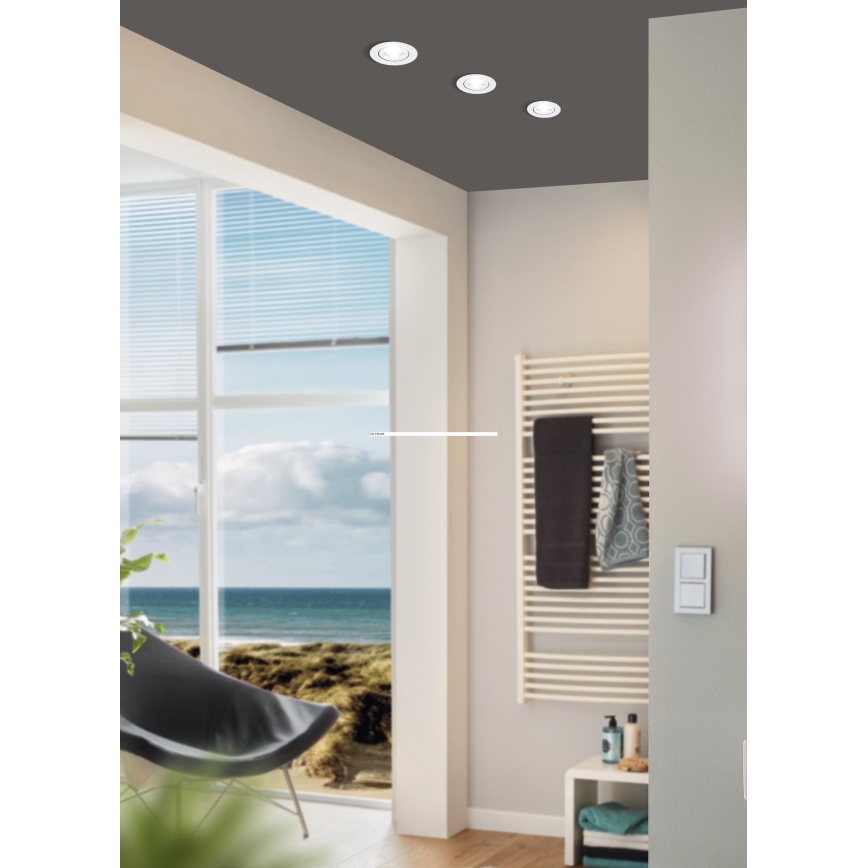 Eglo - LED Hämardatav süvistatav laevalgusti LED/6W/230V