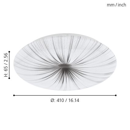 Eglo - LED-laevalgusti LED/19,5W/230V