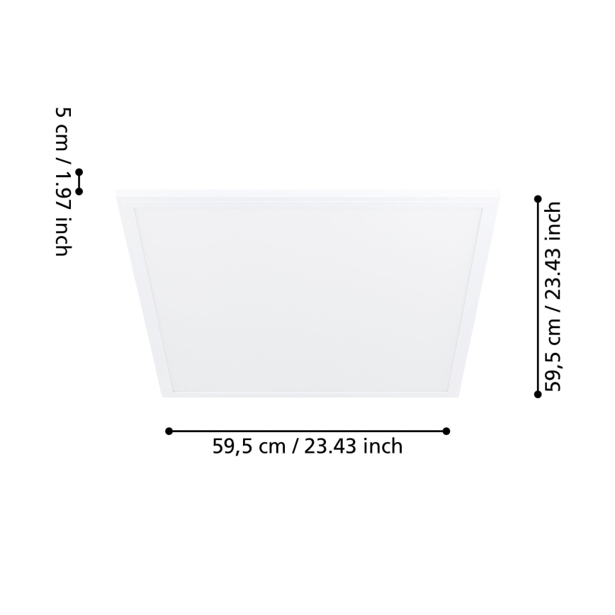Eglo - LED Laevalgusti anduriga LED/34W/230V