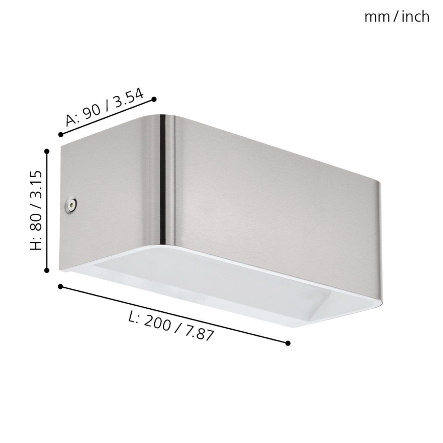 Eglo - LED Seinavalgusti LED/10W/230V