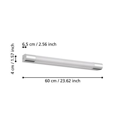 Eglo - LED Peeglivalgustus vannituppa LED/16W/230V IP44