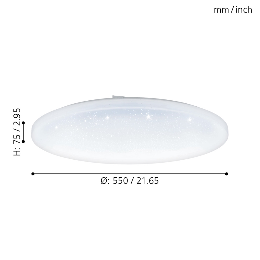 Eglo - LED-laevalgusti LED/49,5W/230V