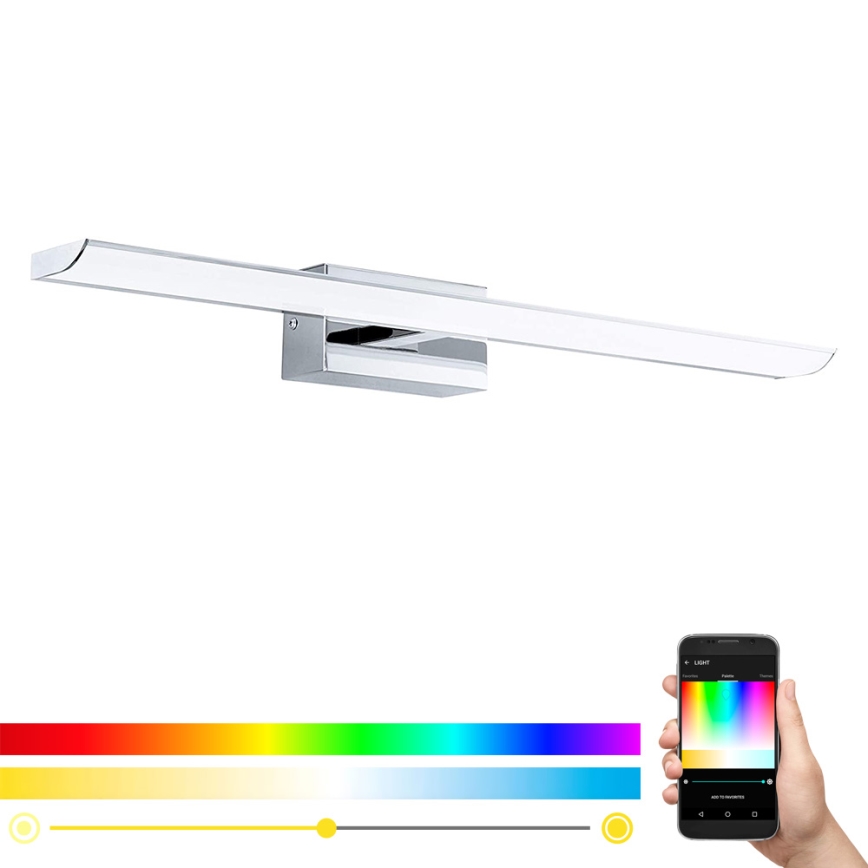 Eglo - LED RGB Hämardatav vannituba valgustus LED/15,6W/230V IP44 + kaugjuhtimispult