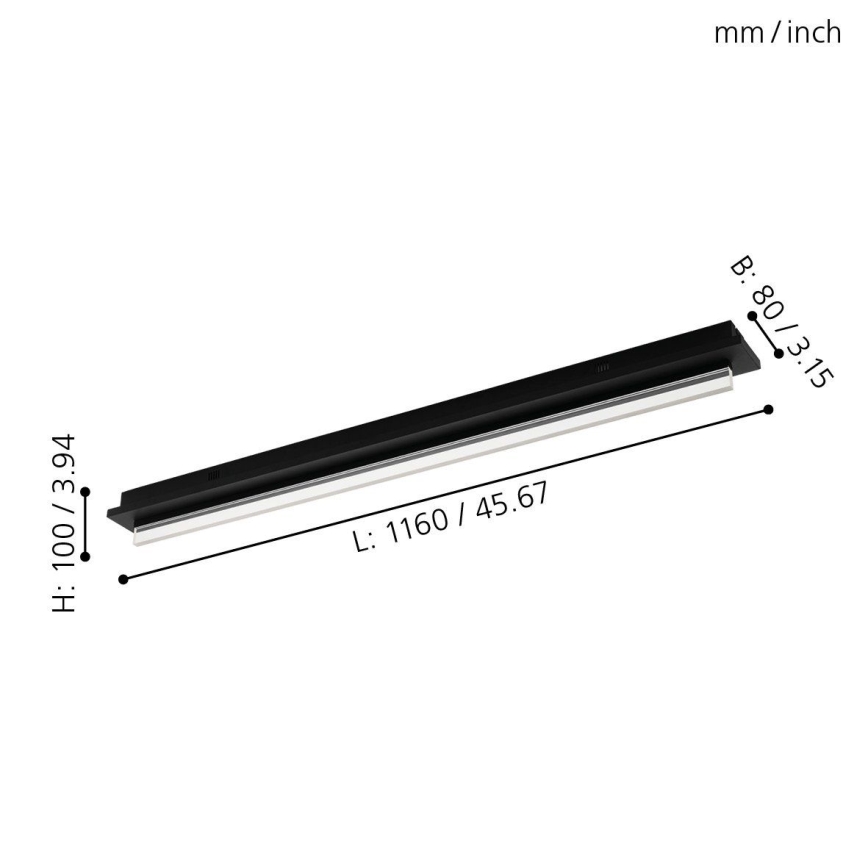 Eglo 98494 - LED laelamp SPADAFORA LED/25W/230V